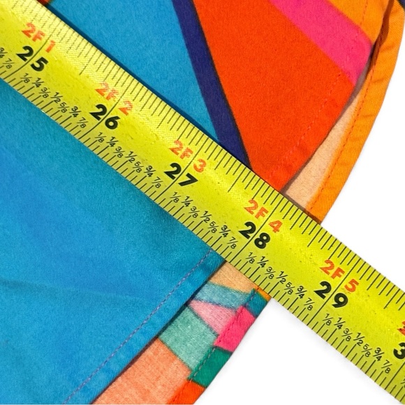 1980s Gap Clothing Co Vintage Geometric Abstract Button Down Shirt Unisex Med - Picture 8 of 8